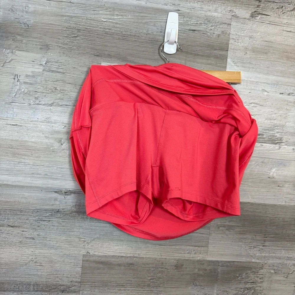 Nike Dri-FIT Coral Pink Tiered Tennis Skort - Size XL - Picture 8 of 9